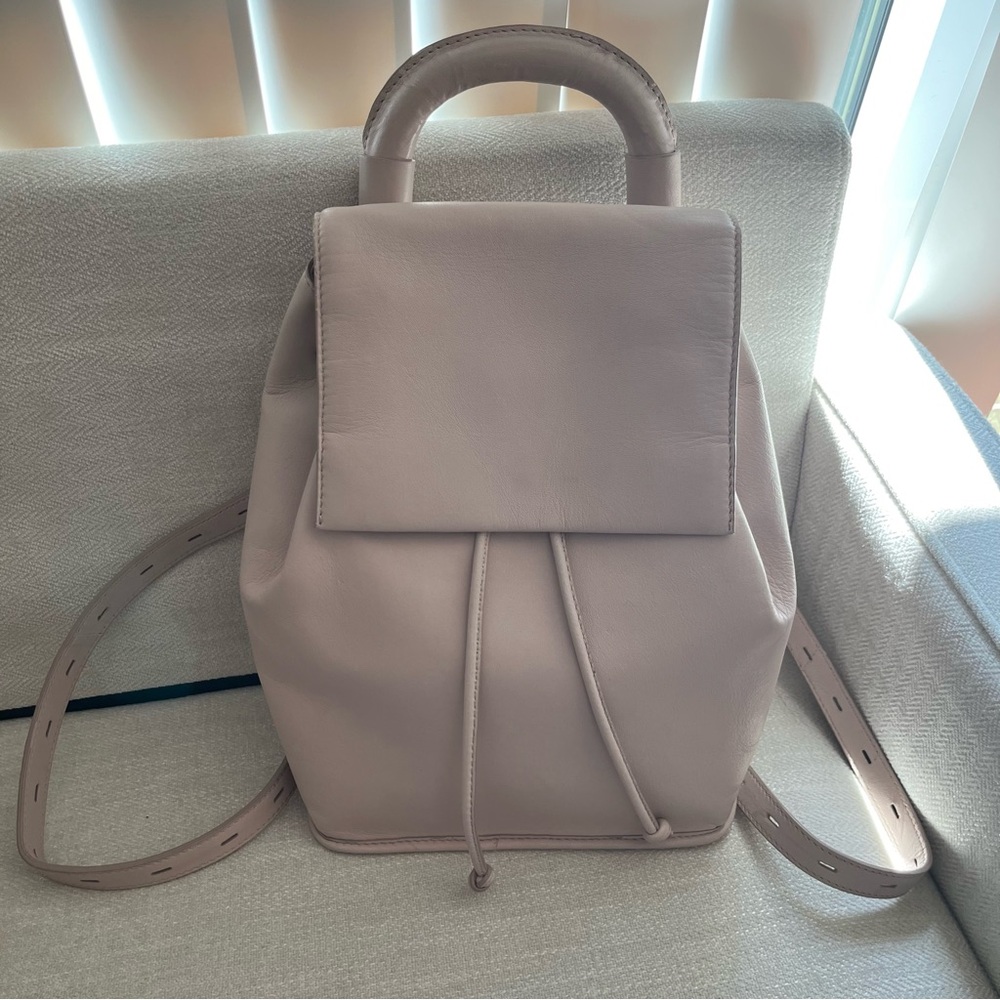 Topshop Geniune Leather Backpack